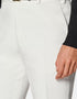 Men's Off White Formal  Premium Pant  Suiting Stuff Export Quality